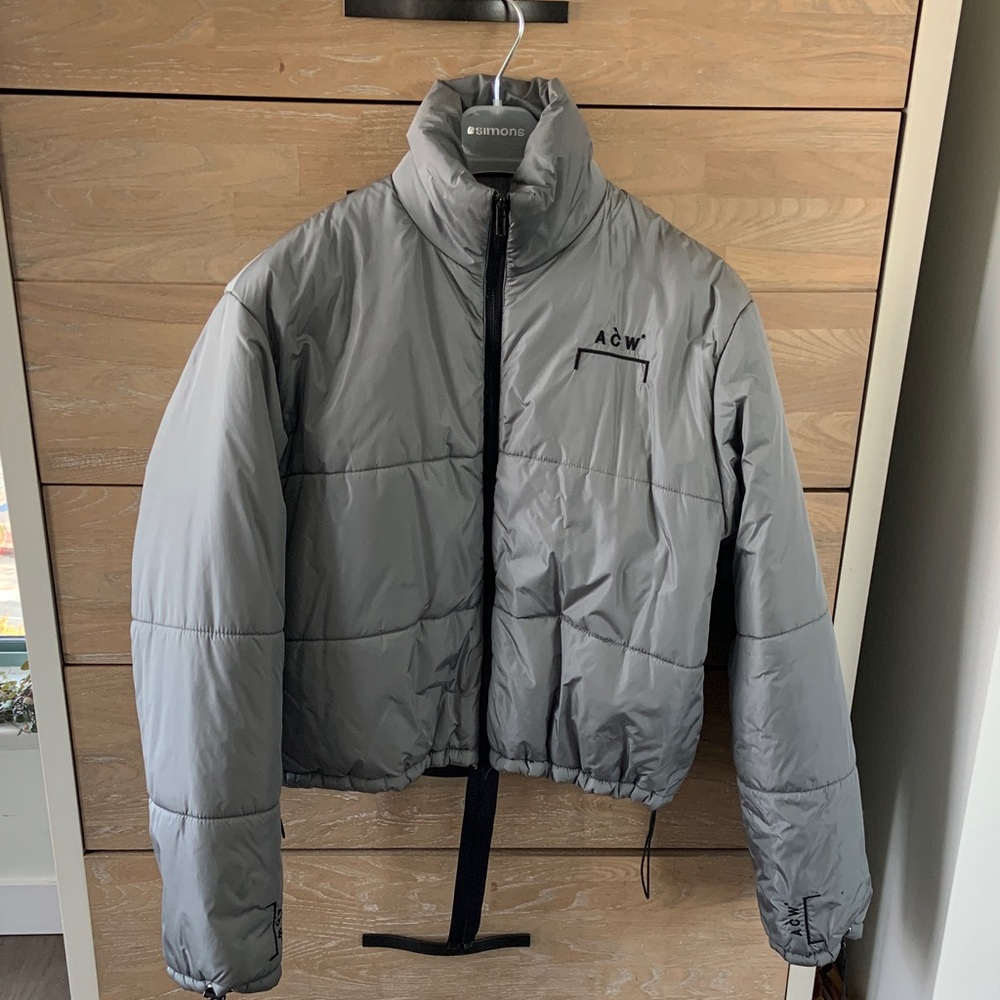 A-COLD-WALL* Light Gray Puffer Jacket